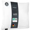 LILENO HOME Cuscino in microfibra 50 x 50 cm [set da 1] lavabile fino a 95 gradi con chiusura lampo, cuscino 50 x 50 cm come imbottitura per cuscino per letto o come cuscino decorativo, cuscino per