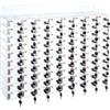 Easnuroz Contenitore per Telefoni Cellulari 12-80 Slot Cell Phone Locker Box per L'aula con Serrature E Chiavi per Porta Armadietto Mobile per Ufficio E Casa(80)
