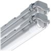 CLAR - Plafoniera Stagna LED 24W, 150cm, 1 Tubo, Senza Tubi Inclusi (Pack 2)