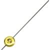 Generic Pendolo per orologio francese regolabile con dado di regolazione in ottone da 32 mm, asta in acciaio da 230 mm, compatibile con vari meccanismi di orologio