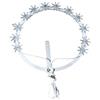 BLUSUPERSHOP 1 aureola luminosa DIAMETRO 20 CM, 220v x santi gesu maria stellario coroncina PER STATUETTE MADONNE PASTORI PRESEPE Piu 1 SANTINO OMAGGIO shepherds crib