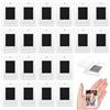 Legpador 20 Pezzi Calamite Personalizzate con Foto, Porte Photo Magnetique, Portafoto Magnetico per Foto, Photo Magnet Aimanté Frigo, Petits Cadres Photo Magnétiques, per Regali, Famiglia e Amici