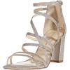 Jessica Simpson womens Stassey Heel Sandal Pump, Champagne, 6.5 US