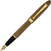 Aurora Pen Aurora - Penna stilografica IPSILON Velvet | Pennino in velluto con guarnizioni dorate | Pennino in acciaio placcato oro di spessore M | Confezione regalo