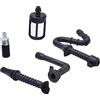 Cancanle Condotto Olio Condotto Tubo Carburante Filtro Carburante Filtro Olio per STIHL 044 046 MS440 MS460 Motosega
