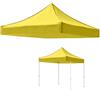Aartner Gazebo di ricambio, 3 x 3 m, impermeabile, pieghevole, in tessuto Oxford, gazebo di ricambio, con fori d'aria, ideale per gazebo da giardino (giallo)
