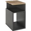 Vicco Comodino Elios, Antracite/Rovere dorato, 25 x 45.3 cm