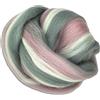 Wohnkult Wooliny - Gomitolo di lana merino da 200 g, 35 colori a scelta (63, grigio/bianco rosa)