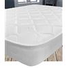 Starlight Beds Shorty 1102 - Materasso in memory foam con molle, 75 x 175 x 19 cm, morbido, colore: bianco