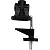 Generic Morsetto da scrivania di ricambio resistente base universale regolabile per braccio microfono lampada da tavolo supporto morsetto