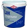 Lax Il Copritutto Idrosmalto murale Attiva Lax Il Copritutto opaco pittura acrilica antipolvere e smacchiabile lavabile effetto velluto litri 5.