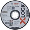 Bosch Professional 2608619264 Mola da Taglio Dritta, per Inox e Metallo, X-Lock, Ø125 mm, Diametro Ø: 22.23 mm, Spessore: 1 mm