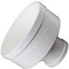 Anjinguang Connettore riduttore per tubo di scarico, in plastica, da 110 mm a 50 mm, tubo connettore riduttore, connettore per condotti e ventole di estrazione (scarico, scarico e ventilazione)