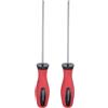 QUARKZMAN 2 Pezzi Cacciavite A Bussola Testa Sferica 3 Mm X 110 Mm Cacciavite Esagonale Di Precisione A Testa Magnetica Design Esagonale Chiave Inglese