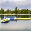 Generic Trampolino gonfiabile ad acqua, piattaforma di rimbalzo acquatico per divertimento ricreativo, adatto per adulti e bambini