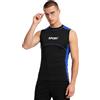winying Uomo Maglia Nuoto Senza Maniche Giacca Immersioni Adulti Trucco Tuta Snorkeling Tuta Neoprene Paddleboarding Surfare E Snorkeling Blu L