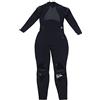 Gucagle Costume da bagno intero da 1,5 mm Muta a maniche lunghe Tessuto in neoprene SCR ad alta elasticità per Snorkeling Surf Nuoto Nero Unisex Adulto Taglia M S (M)