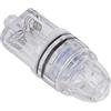 LIYJTK Luce da Pesca a LED a Goccia Profonda in plastica Trasparente per la traina in Acqua Dolce di Mare (Blu)