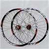 TINGMIAN 26 Set di Ruote Bici 27,5 29 Pollici, Ruote Mountain Bike MTB Ultraleggere, Cerchio Lega Doppio Strato, Freno Disco Sgancio Rapido 7 8 9 10 11 Velocità(27.5Inch)
