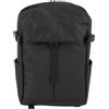 Aurikall Zaino da viaggio Zaino per casco da ciclismo sportivo antispruzzo per uomo donna, borsa per laptop con tracolla regolabile, 20-35 litri, marrone (Nero opaco)