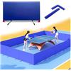 Generic Barriera da ping pong con sistema surround autoportante, recinzione portatile con tessuto Oxford 420D, sistema modulare facile da montare, per casa o scuola
