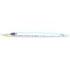 Lylithuif Esche da pesca con piastra in ferro ad affondamento rapido Esche rigide Occhi 3D Bass Crankbait Tackle Wobbler Design aerodinamico per la pesca della spigola Metallo 16,5 cm 126 g (Blu)