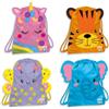 Tinta Unita Kids 2026/2027 Sakky Bag - Sacca in Poliestere per Scuola, Sport, Tempo Libero e Viaggi - 4 Fantasie Assortite - 40,5x32 cm (1 Pezzo Random)