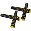 Ciieeo Coperture Affaticamento per 2 Antiscivolo in Pagaie Spugna Paia di Kayak Protezione Mani e Riduzione Accessori Kayak Gialli da 22cm Remi Barca