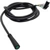 Auratrove Cavo di collegamento per display, 6 pin, 5 pin, cablaggio per Kugoo TF100 scooter elettrico cruscotto parte di ricambio nero