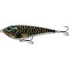 LIYJTK Jerkbait Esca affondante Esche rigide Esca da pesca in ABS con occhi realistici 3D per la pesca al pesce gatto alla trota (JKB130-03 Barra singola 13 cm 40,5 G)