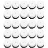 TengXiCLP 25PCS Racchetta da Tennis Grip Nastro Antiscivolo Super Assorbente Sudore Racchetta da Badminton Overgrip per Canne da Pesca Racchetta da Squash (Nera)
