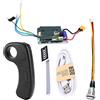 Dioche Kit per skateboard elettrico ESC, 430 W, 36 V, ricambio per longboard elettrico, senza spazzole, motore con display remoto e LED