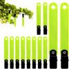 Générique Puntine Riflettenti Marcatura Sentieri | Marcatori Di Sentieri Alberi Ad Alta Visibilità con Clips, Caccia Riflettenti, Nastro Marcatura Sentiero in PVC Impermeabile