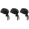 Vjsujehgy 3X Unisex Bandana cap Velo Fascia del Motociclista Bandana in Moto Bandana cap 100% Cotone