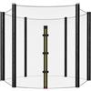 Clever Leon Rete Esterna Trampolino 10FT, 300/305/312 cm, 6 Pali