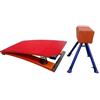 RTTYIKU Tramplino da ginnastica, Pavimento a molle durevoli for principianti, for salto in lungo, un trampolino curvo professionale resistente