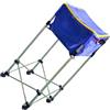 KIXZSAZ Supporto per Allenamento Mobile, Contenitore per Palline da Tennis, Contenitore per Cesto da Softball e Baseball, Dispositivo per Allenamento da, Rosso, 76~96 cm