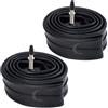 Contrast 700 x 37c Road Bike Inner Tubes Presta Valve ETRTO 622-37 (Pair)