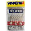 YAMASHITA Amettiere da Pesca in Mare Pro Sabiki Artificiali da Sgombro Sugarello Bolentino 6 Ami Dorati (Hook Size 4)