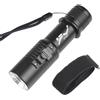 BESTOMZ Torcia Subacquea Ricaricabile in Lega di Alluminio con Cinturino, Ipx8, Luce 300-400lm per Pesca Subacquea e Escursioni