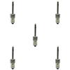 Feriuzymix 5 Set E10 Interfaccia Saldatore Punta Filo Durevole Batteria per Saldatura Testa Punta C 50mm