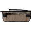 Sawhamale Marsupio impermeabile in tessuto Oxford 600D, grande capacità, 59 x 23 cm, con clip da cintura regolabile, per giardinaggio e fai da te, colore: cachi