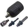 TYDHGSE Convertitore For Mandrino Autoserrante Preciso Da 2-13 Mm, Filettatura 1/2-20UNF, Adattatore A Cambio Rapido, Gambo SDS-Plus, Esagonale Da 1/4(4pcs set)