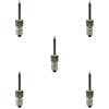 Feriuzymix 5 Set E10 Interfaccia Saldatore Punta Filo Durevole Batteria per Saldatura Testa Punta B 50mm