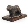 Cane Polacco Niederungshütehund Figura In Legno Art-Dog