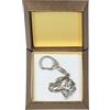 Art Dog Pointer - Portachiavi In Argento Con Un Cane, Box Art Dog DE