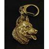 Art Dog Beauceron - Portachiavi Art Dog Dorato Con Cane Art Dog DE