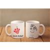 Jack Russel Terrier - Un Tazza " i Love " Subli Cane