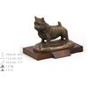 Norwich Terrier, Scultura In Legno, Bronzo, ArtDog, DE