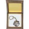 Art Dog American Bulldog - Portachiavi In Argento Con Un Cane, Box Art Dog DE